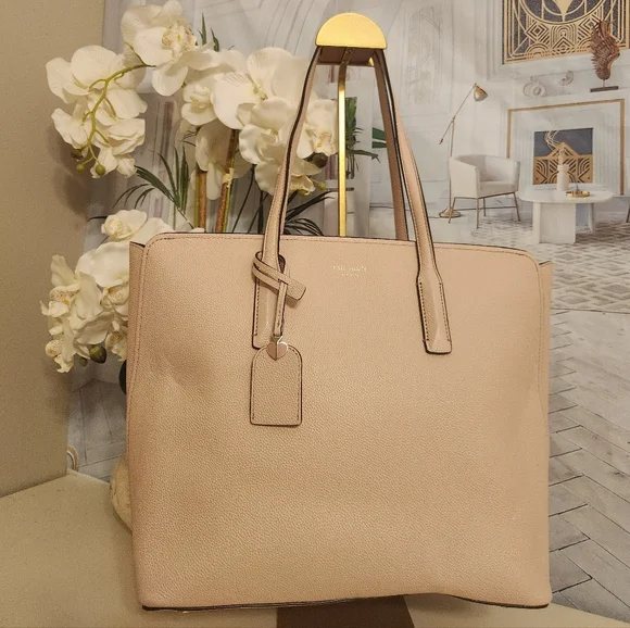 Kate Spade Light Blush Pink Tote. New Without Tags. Beautiful Big Tote! - Picture 9 of 16